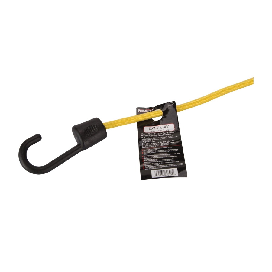 Bungee Cord 40"x5/16" Yellow