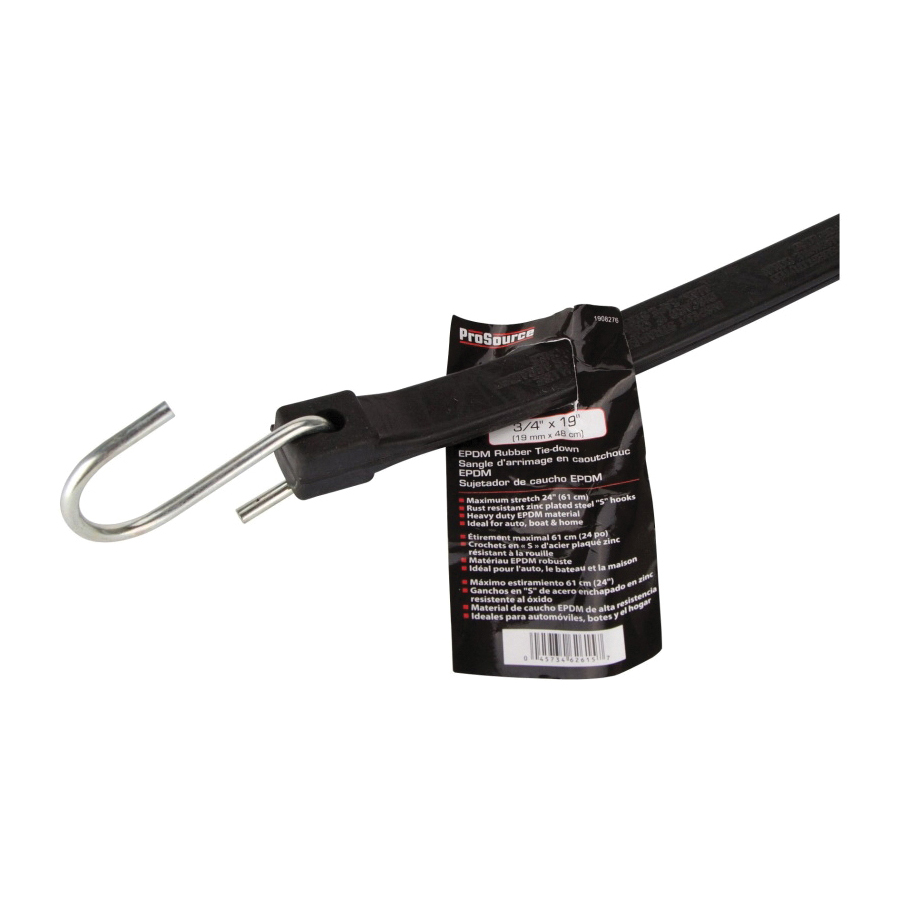Tie Down EPDM Rubber 19"x3/4"