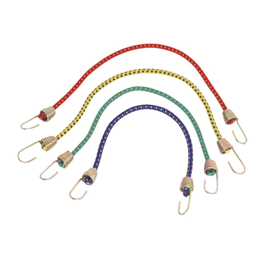 Bungee Cord Set Mini 5/32"x10" 4pk