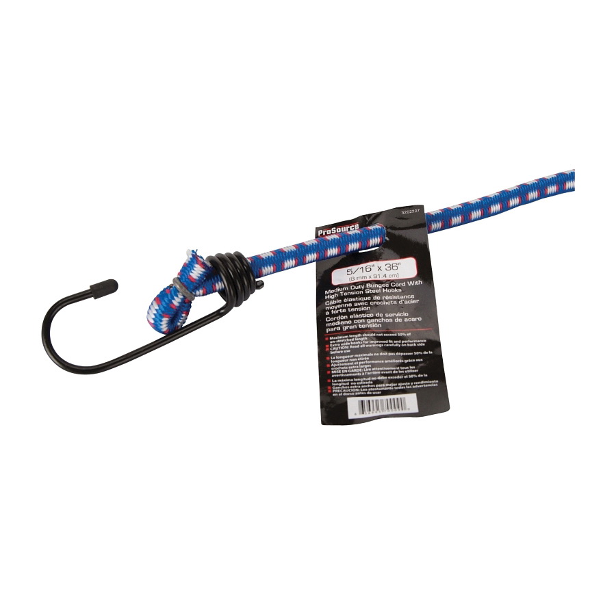 Bungee Cord 36"x5/16" Blue