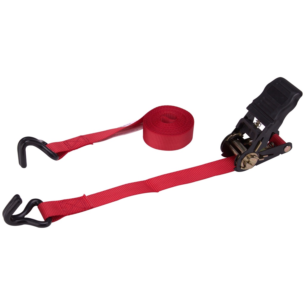 Tie Down Ratchet 1"x14FT Red 500LB