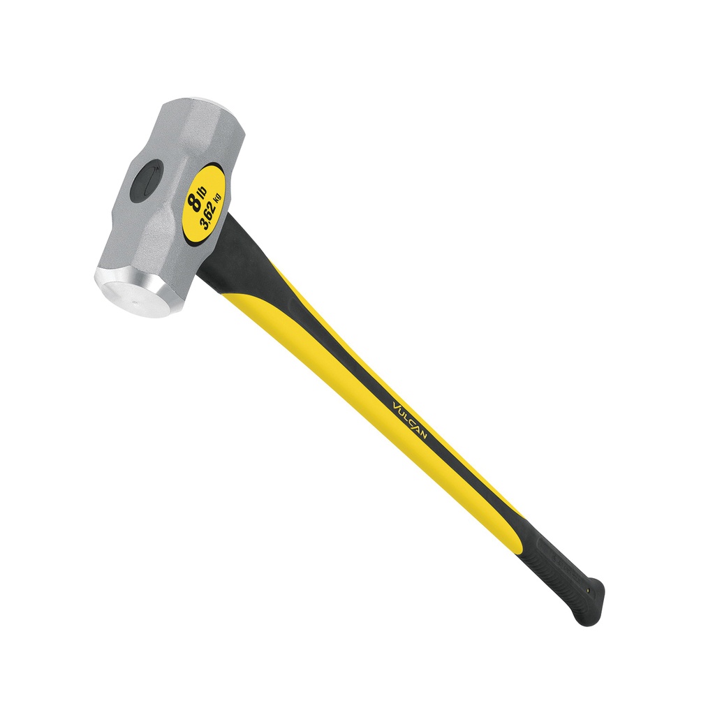 Sledge Hammer 8lb 36" Fiberglass Handle