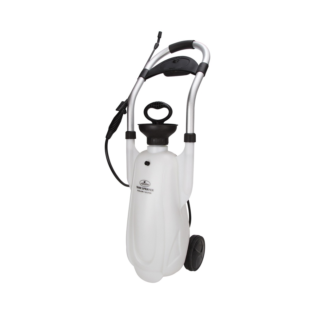 Compression Sprayer 3gal w/Wheels White