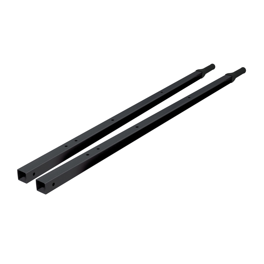Wheelbarrow Handle Pair 58" Steel Black