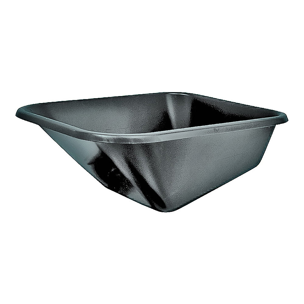 Wheelbarrow Tray Green Steel 6Cu.Ft