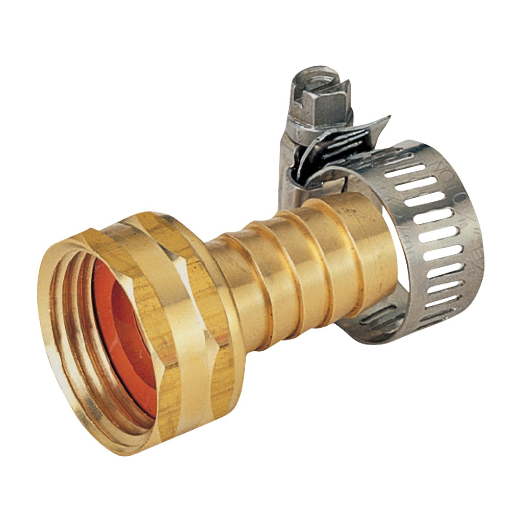 Hose Repair 5/8" Barb x 3/4" FGH Brass