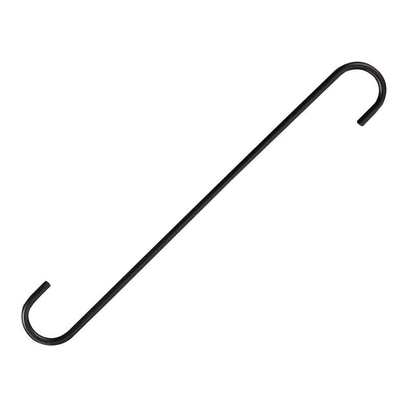Extender S Hook 12" Black