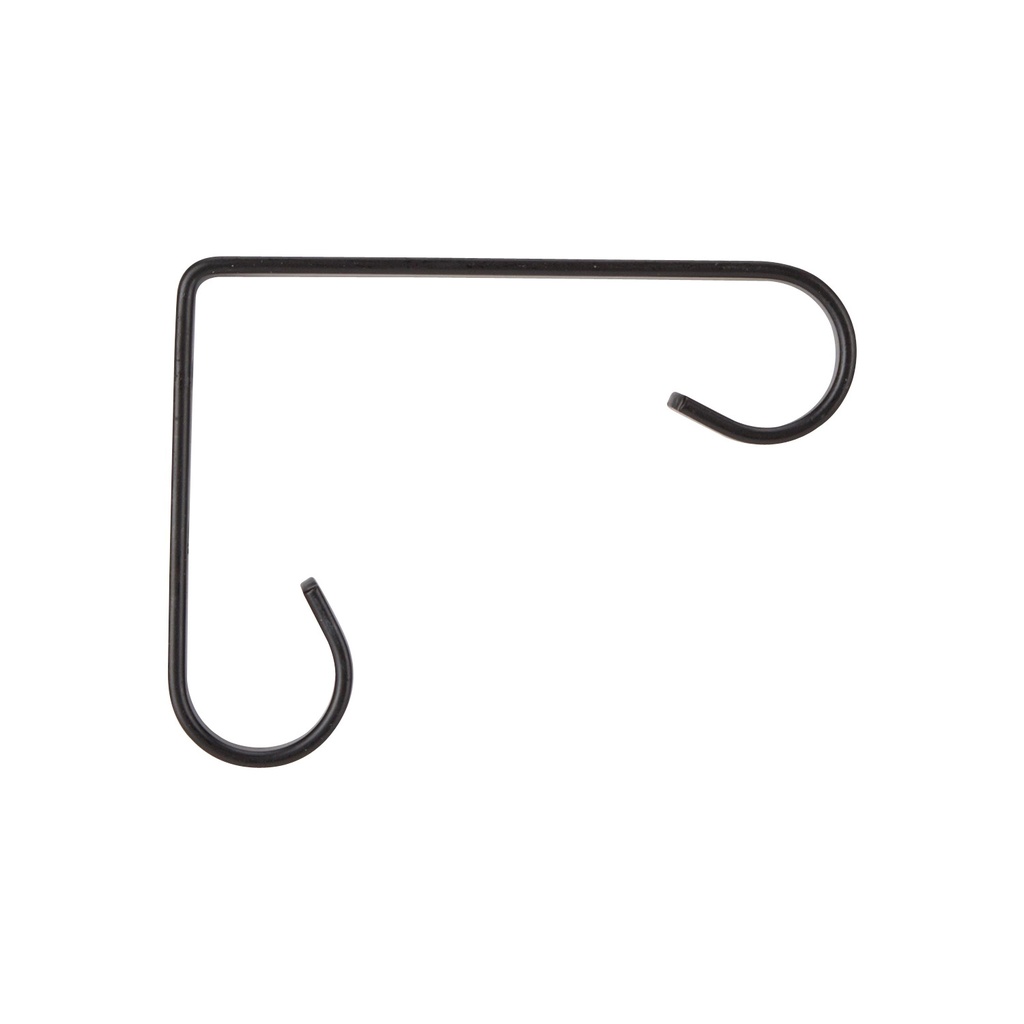 Planter Bracket 4" Scroll Black
