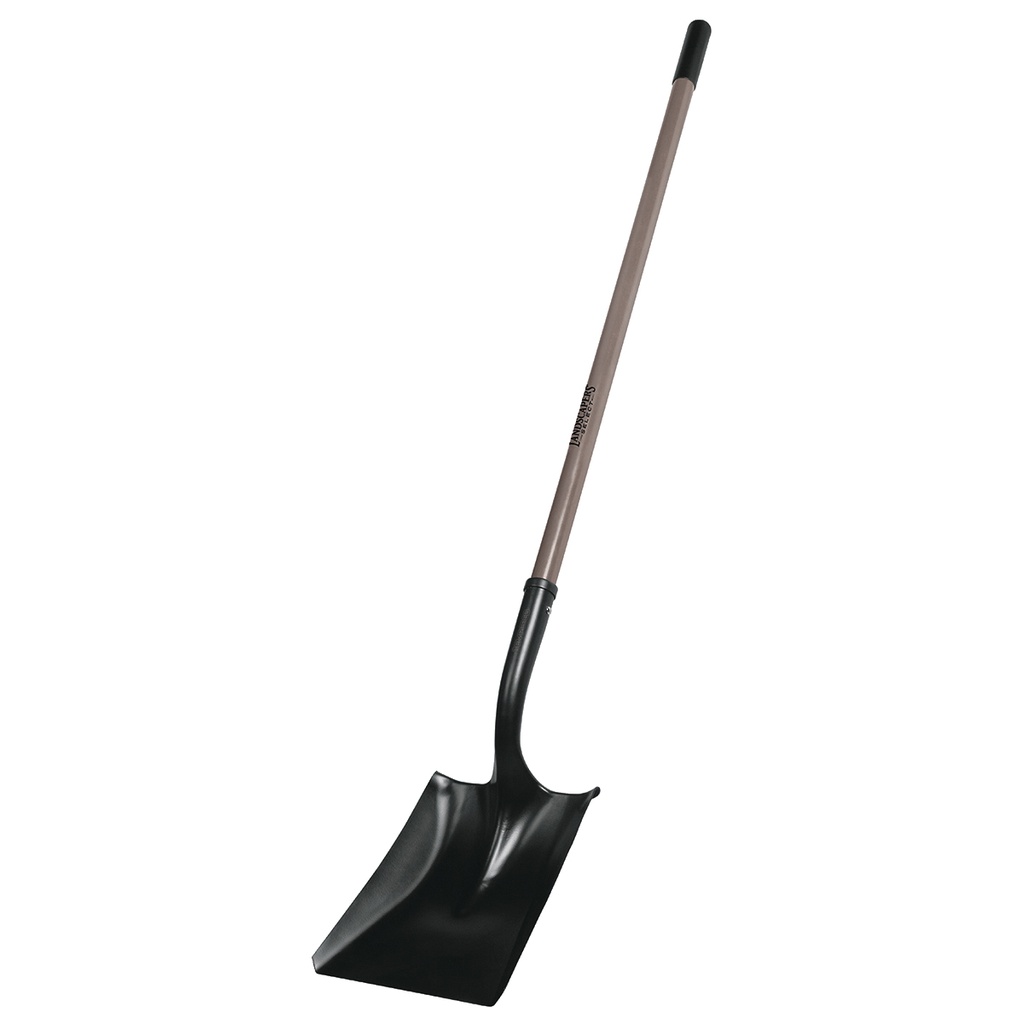 Square Point Shovel 47" Fiberglass Handle w/Grip
