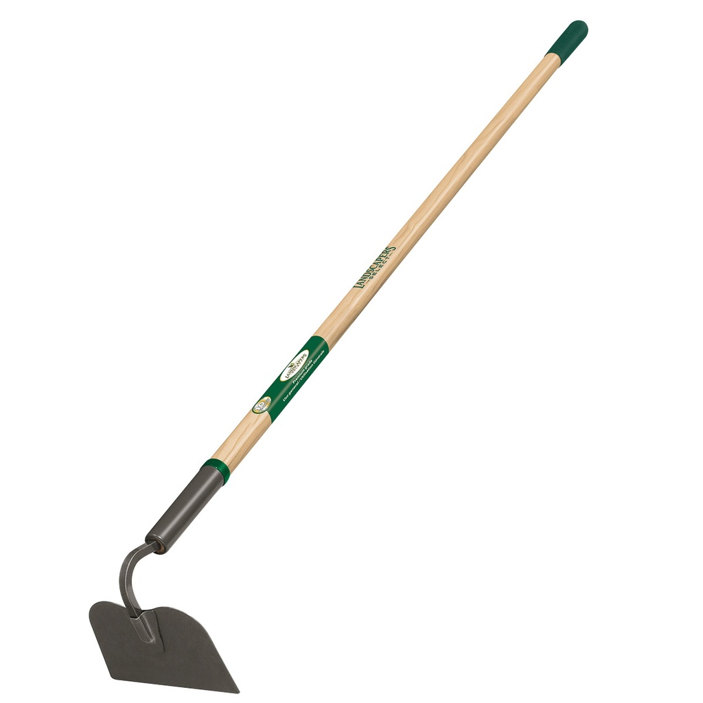 Garden Hoe 6" Blade Wood Handle w/Grip