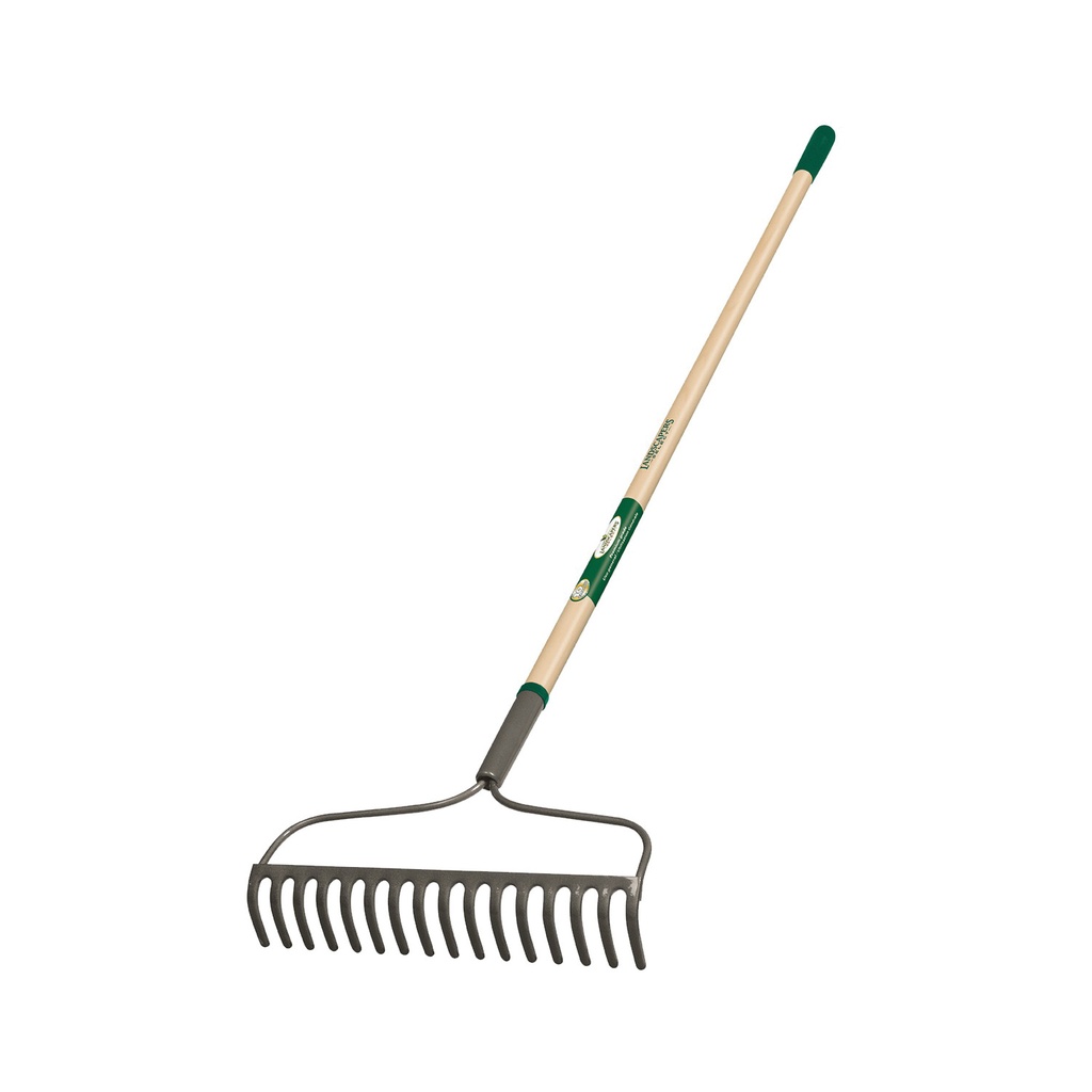 Bow Rake 16-Tine Wood Handle