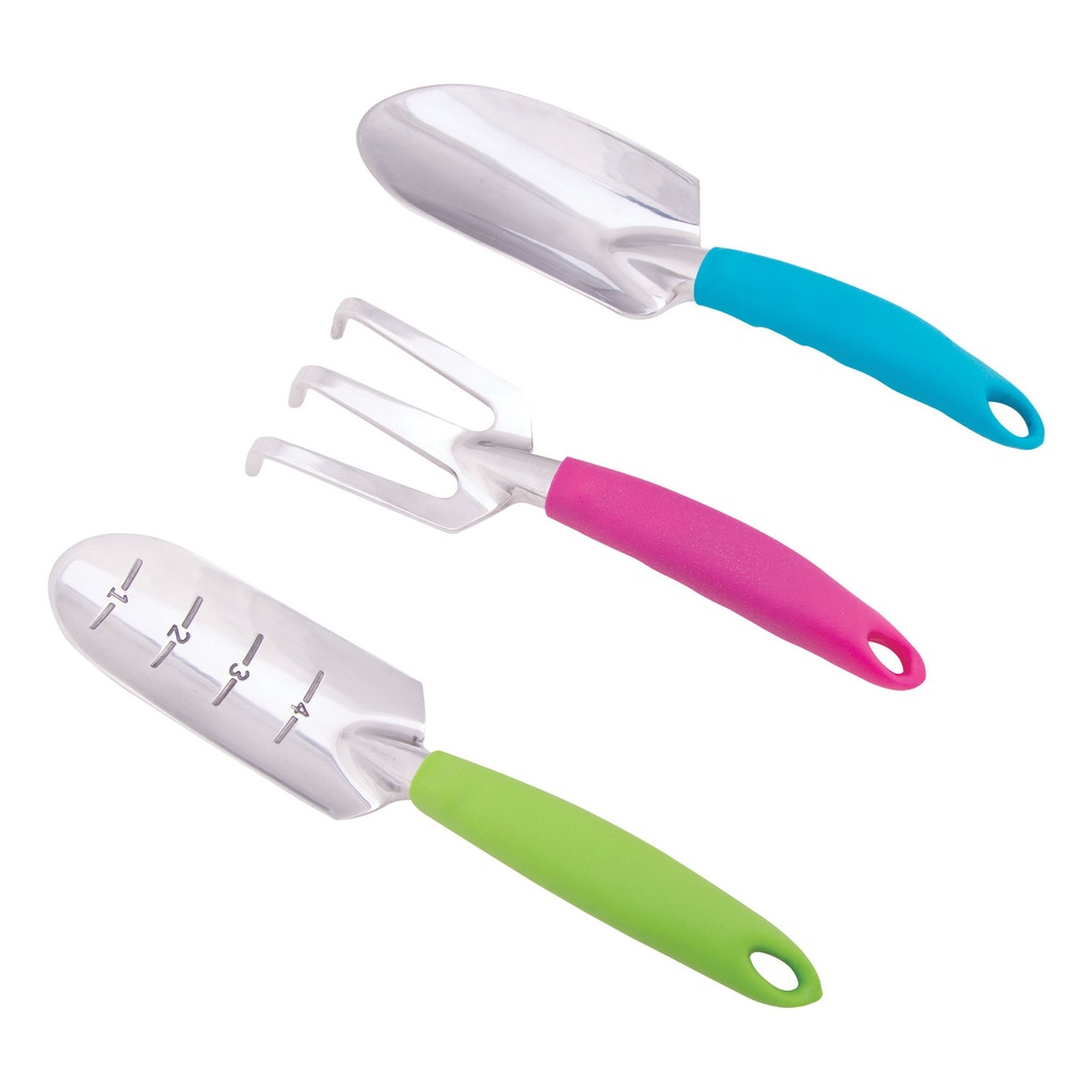 Garden Tool Set Aluminum 3pc