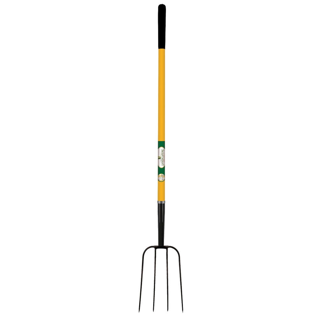Manure Fork 4-Tine Fiberglass Handle