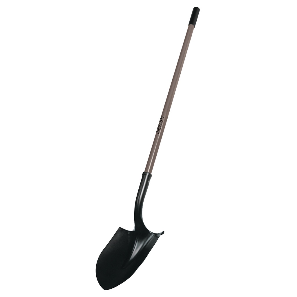 Round Point Shovel 47" Fiberglass Handle w/Grip