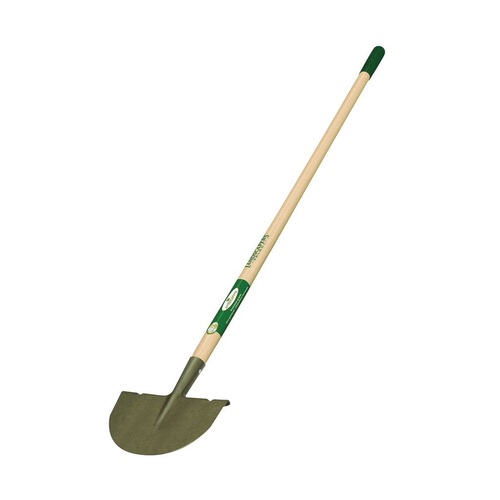 Edger Half Moon Blade Wood Handle