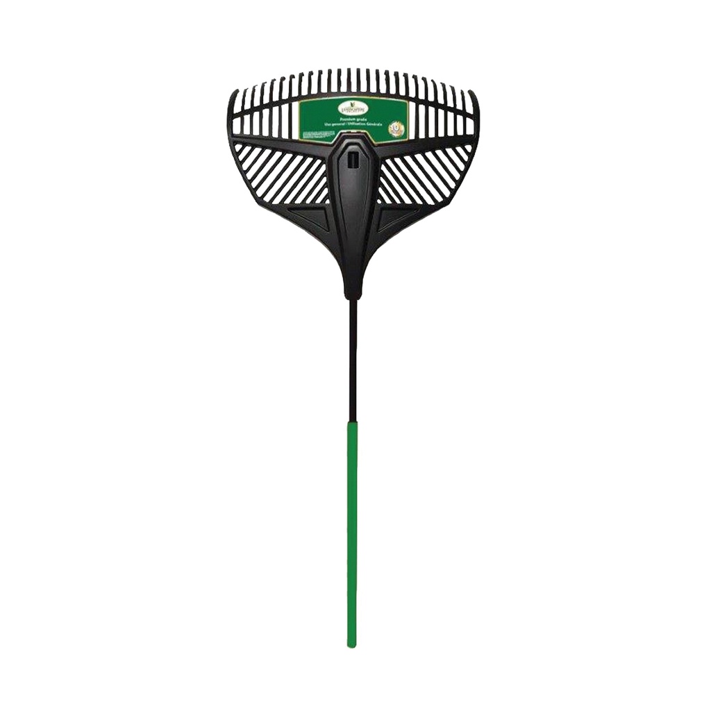 Leaf Rake Poly 26-Tine 36" Metal Handle
