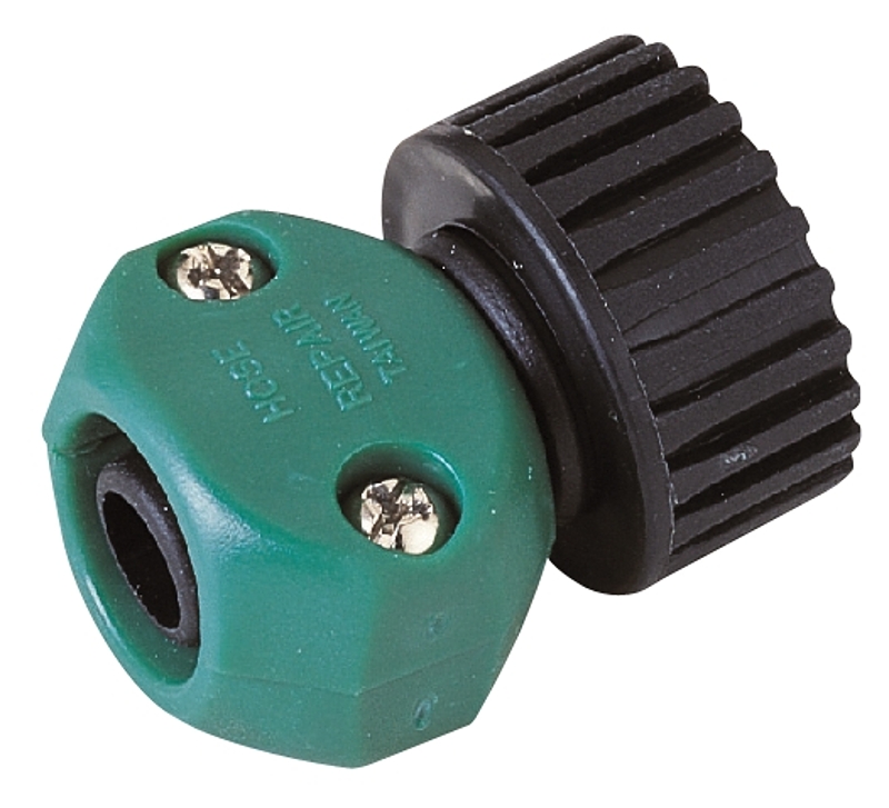 Hose Repair 1/2" Hose x 3/4" FGH Plastic Green