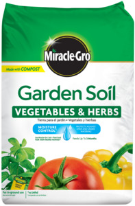 Garden Soil Vegetable & Herbs 1.5 Cu Ft Miracle-Gro 