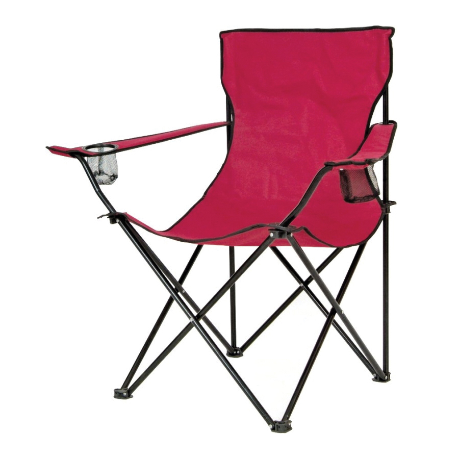 Bucket Chair Wide Burgundy