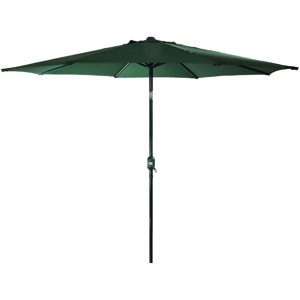 Crank Umbrella 9Ft Green