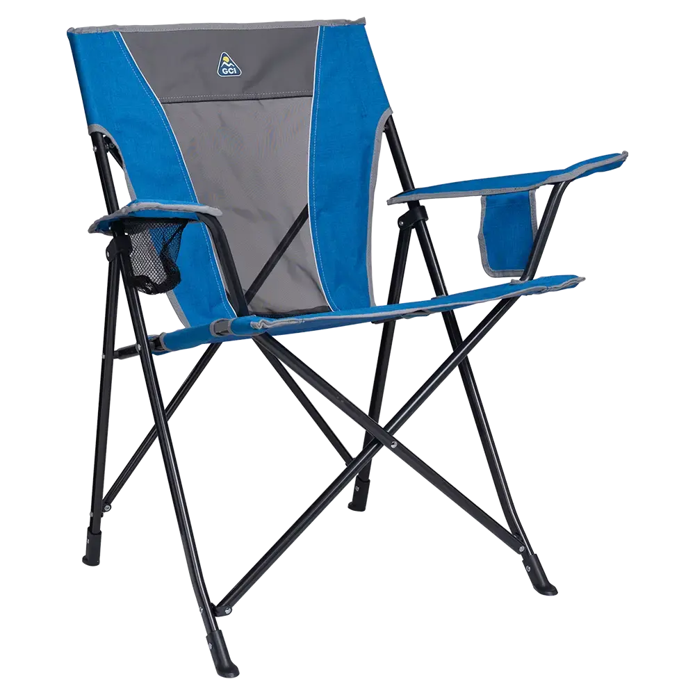GCI Comfort Quad Chair Heathered Royal