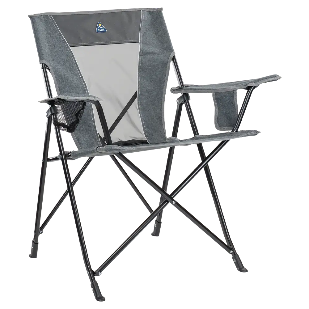 GCI Comfort Quad Chair Heathered Pewter