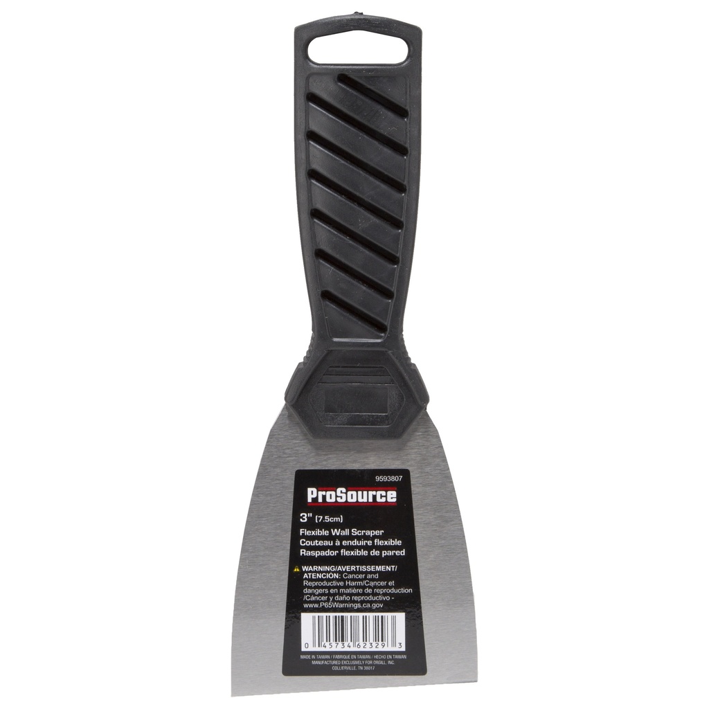 Wall Scraper 3" Flexible Metal blade