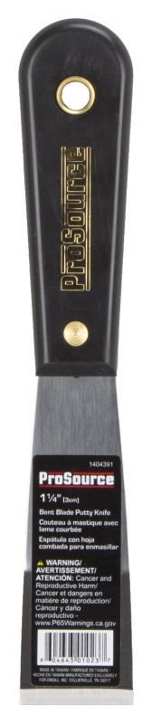 Putty Knife 1¼" Bent Metal Blade