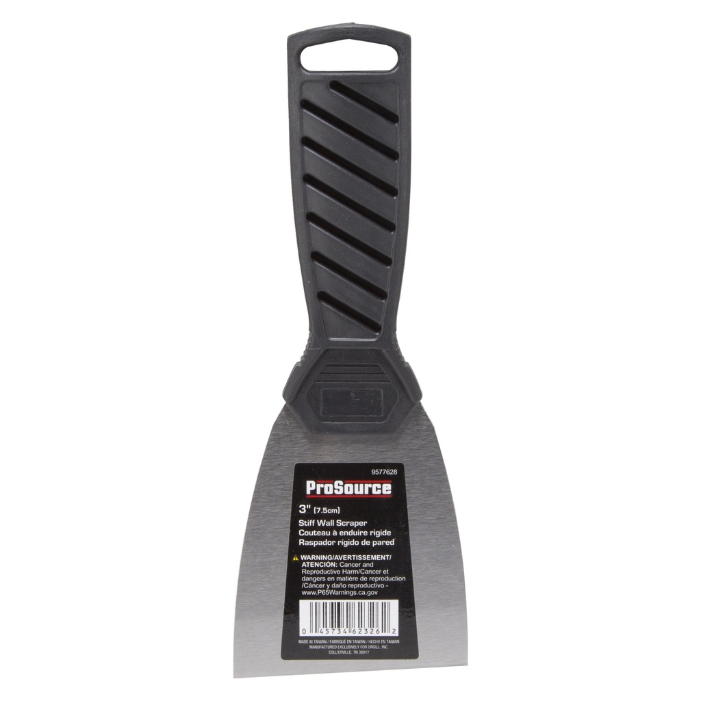 Wall Scraper 3" Stiff Metal Blade