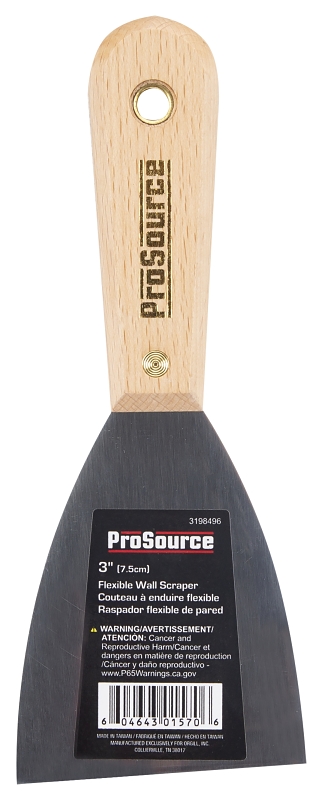 Wall Scraper 3" Angle Flexible Metal Blade