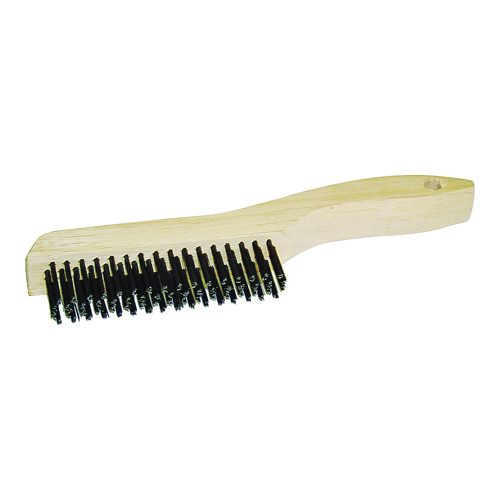 Wire Brush 10-1/4" Steel Bristle