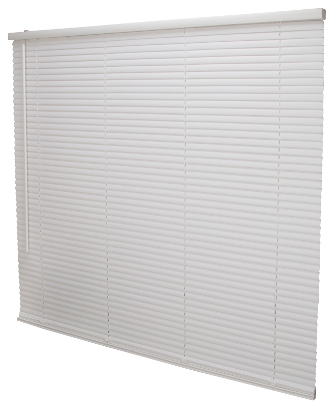 Blind Mini Cordless 47"x64" White 1" Slats