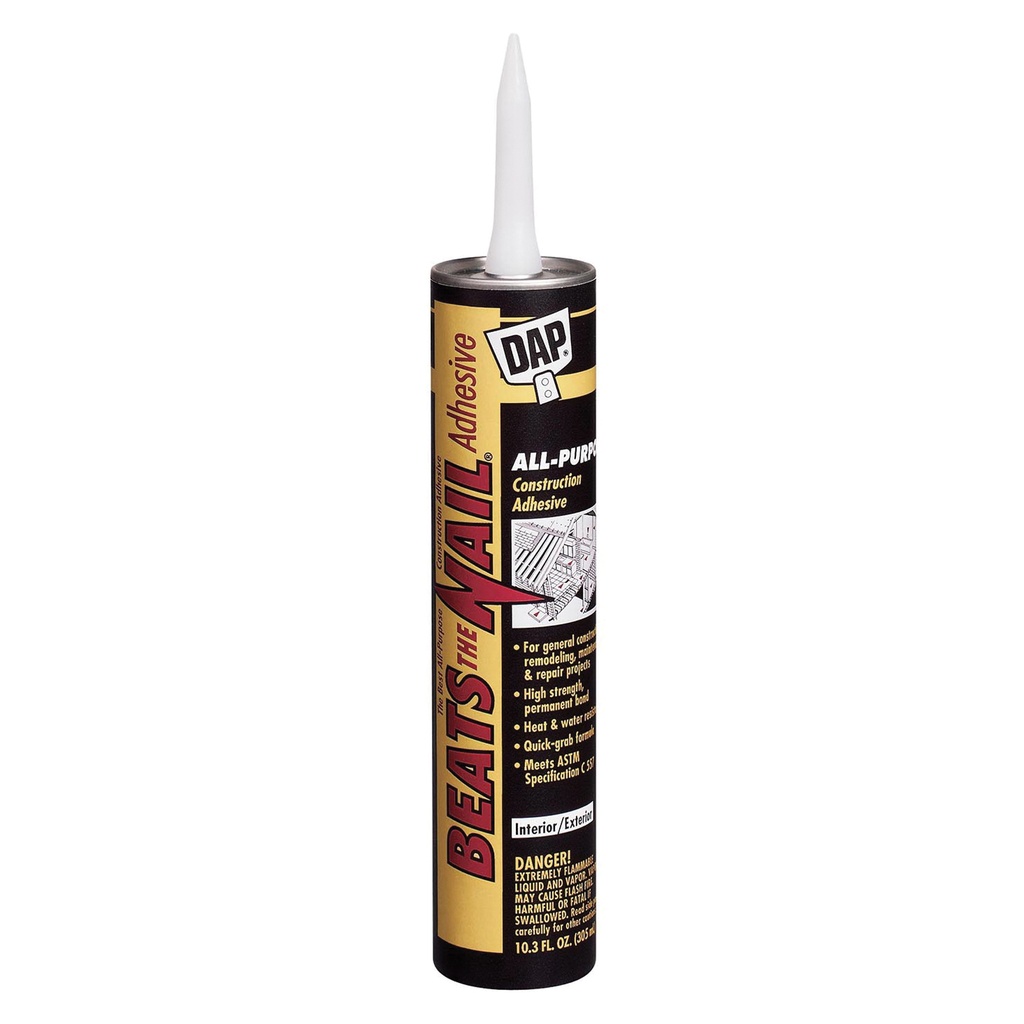 Adhesive Beats the Nail Constr