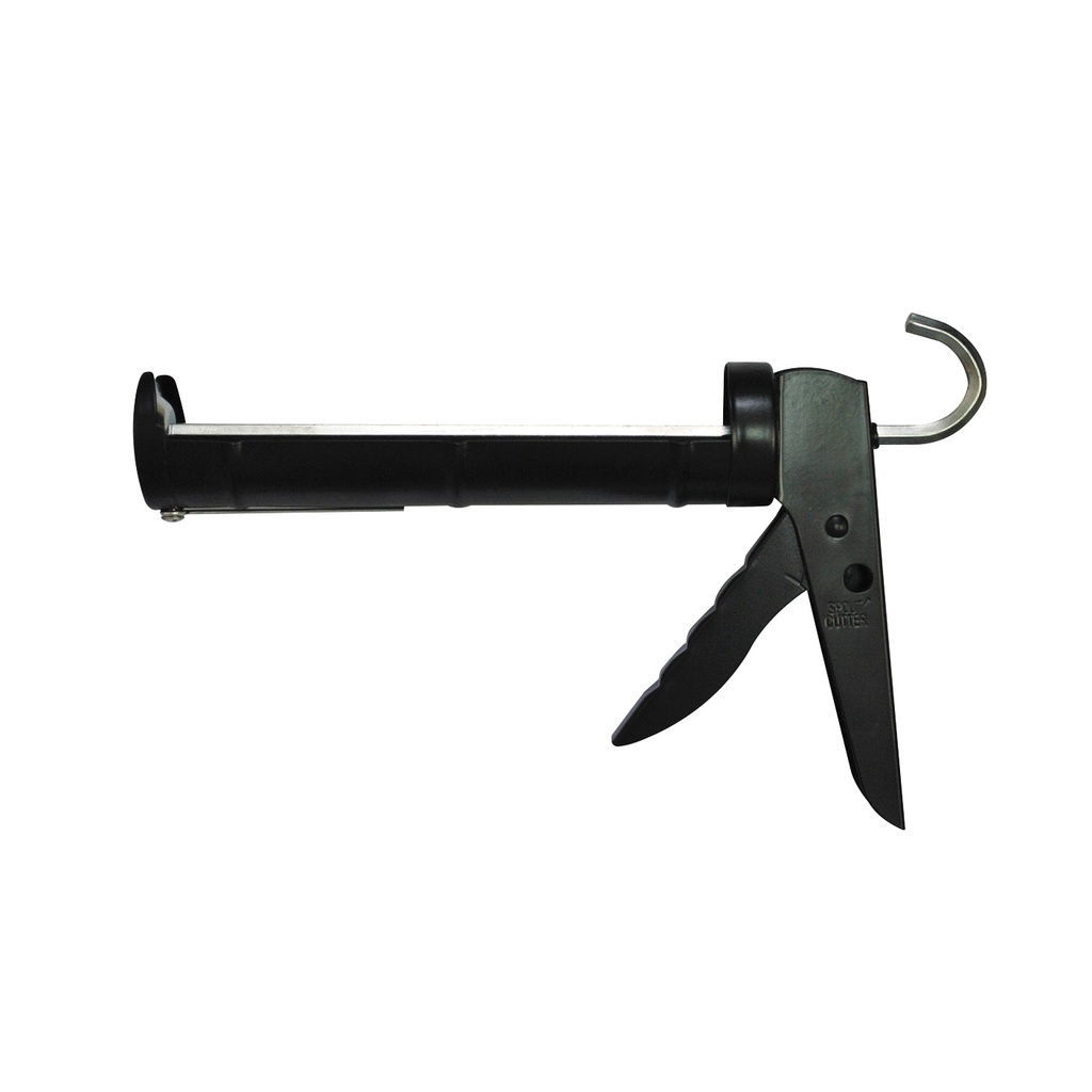 Caulking Gun Hex Rod Black No Drip 17:1