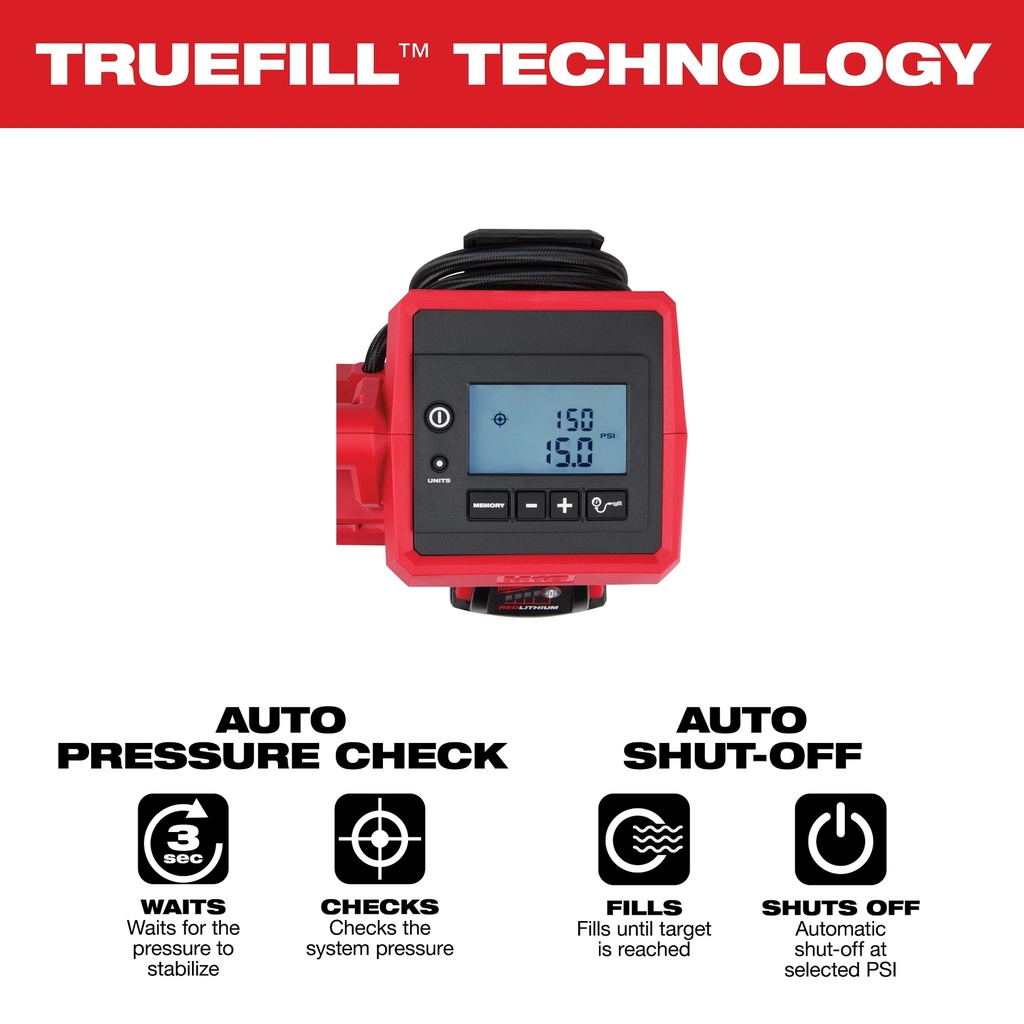 M18 CORDLESS TIRE INFLATOR