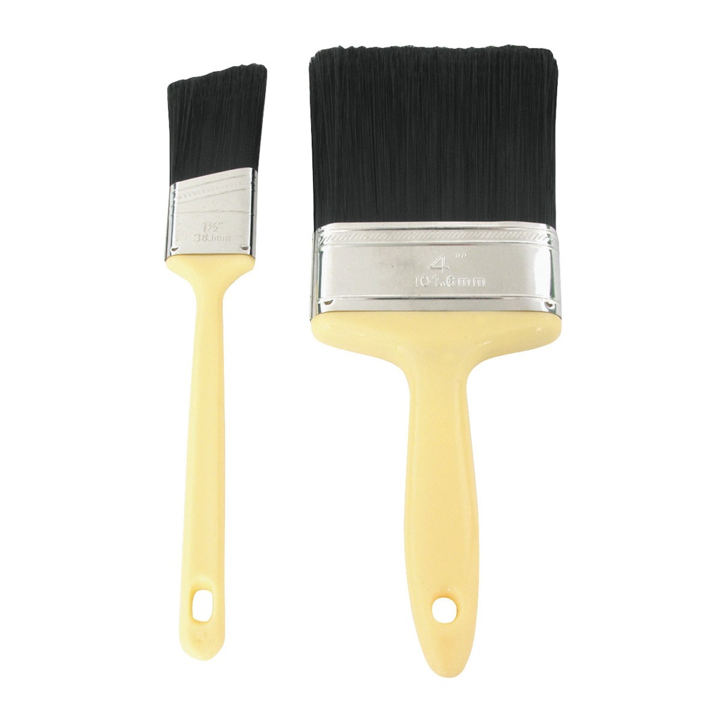 Paint Brush Set Polyester 2pk