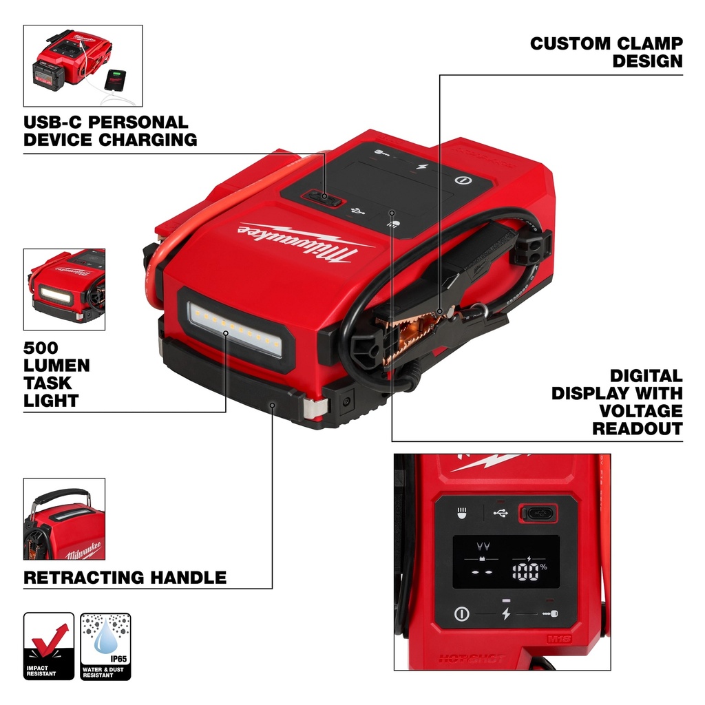 M18 HOTSHOT JUMP STARTER