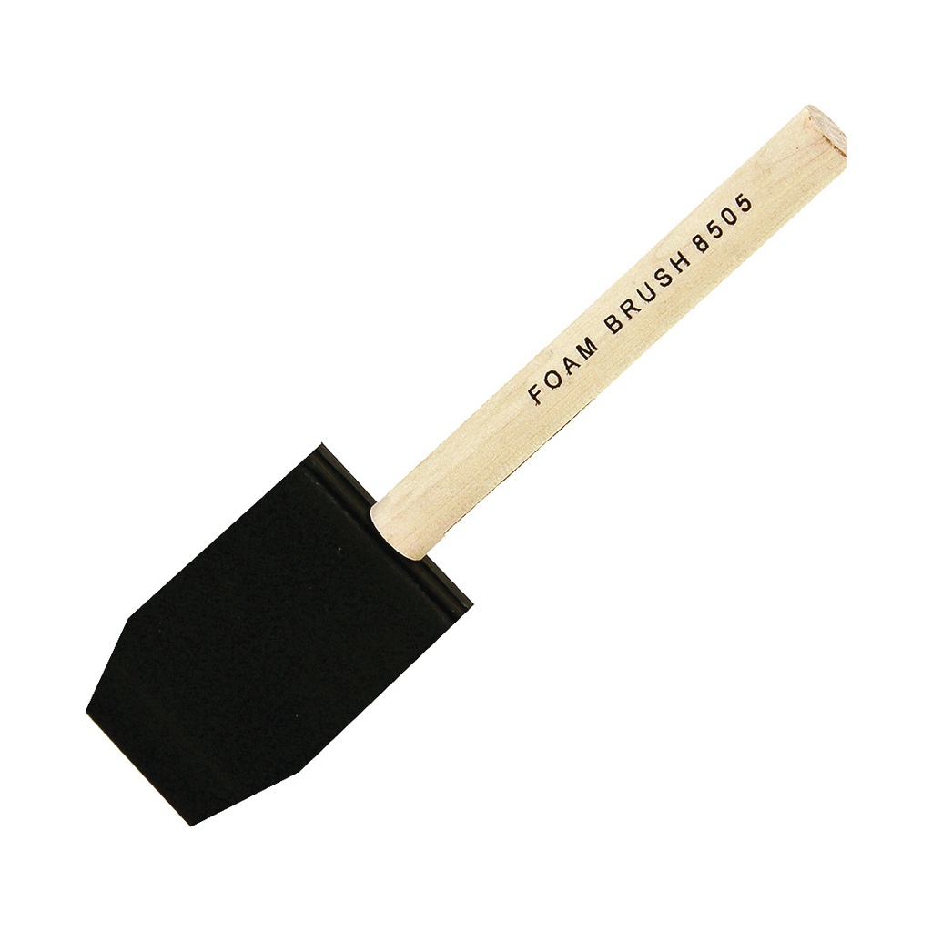 Foam Brush High Density 1"