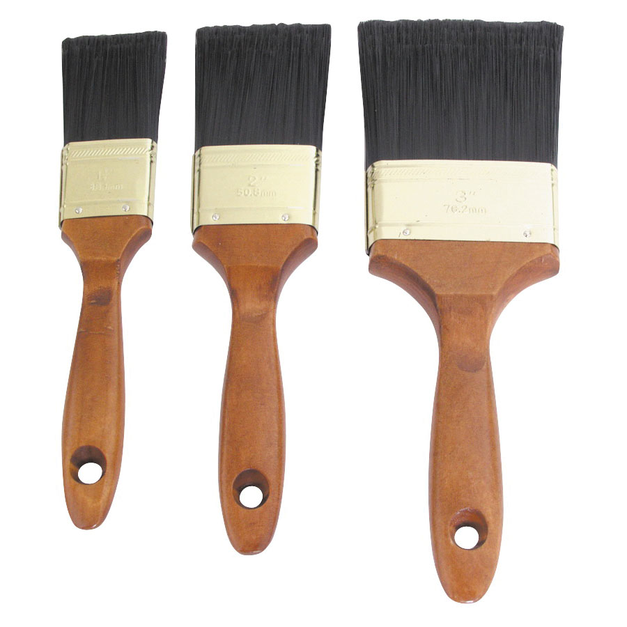 Paint Brush Set Polyester 3pc
