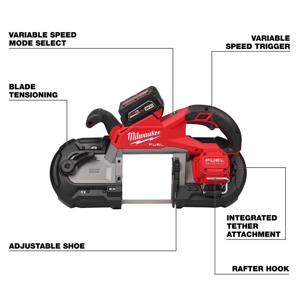 M18 FUEL DEEP CUT BAND SAW KIT