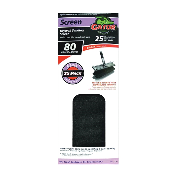 Screen Sanding Drywall 80 Grit