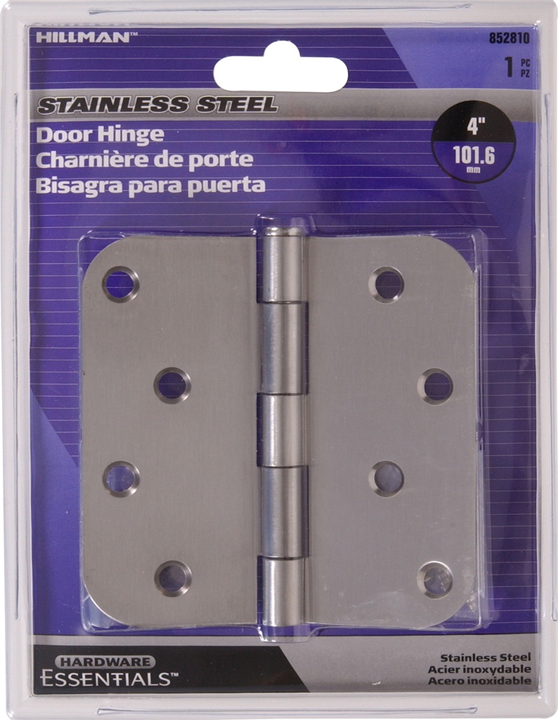 CD-5/8RC FM HINGE 4"SS