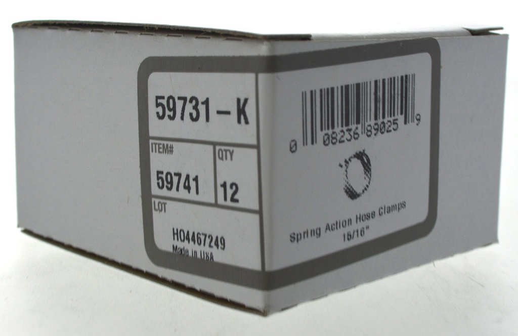 59731-K 15/16 SPR CLAMP