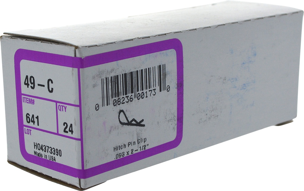 49-C HITCH PN .093X2-1/2