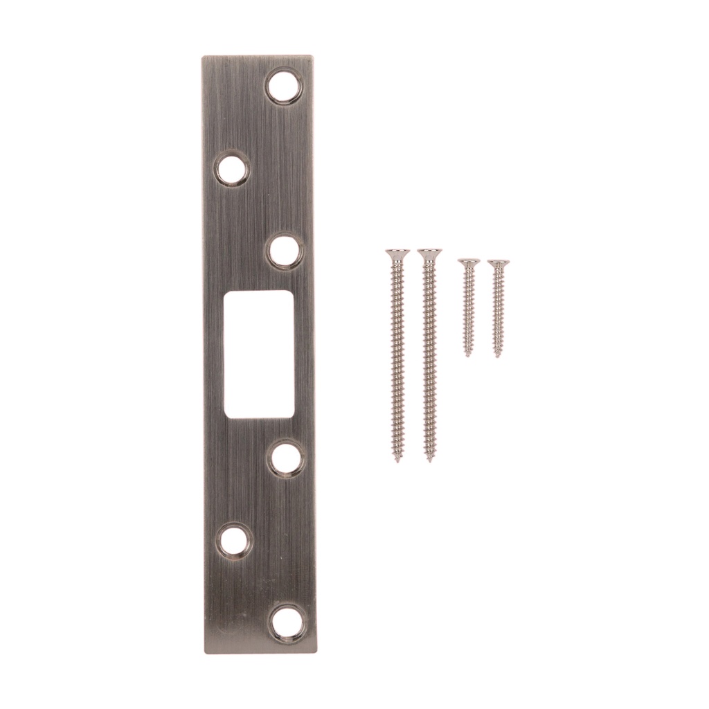 Strike Security 1-1/8"x6" Satin Nickel