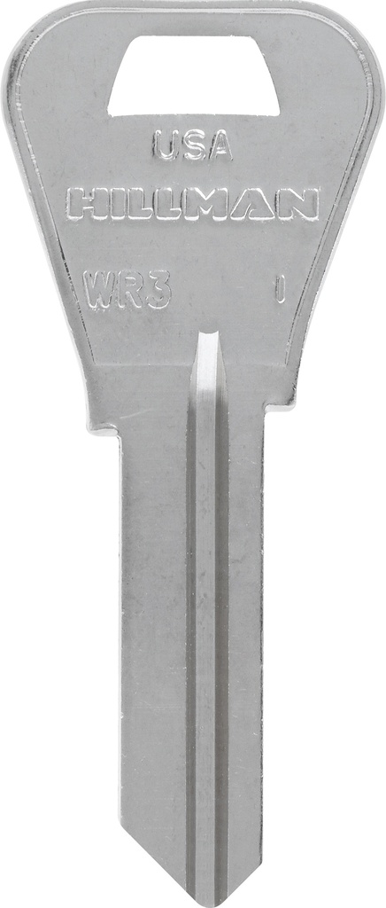 WR-3 WEISER KEY BLNK (S)   10