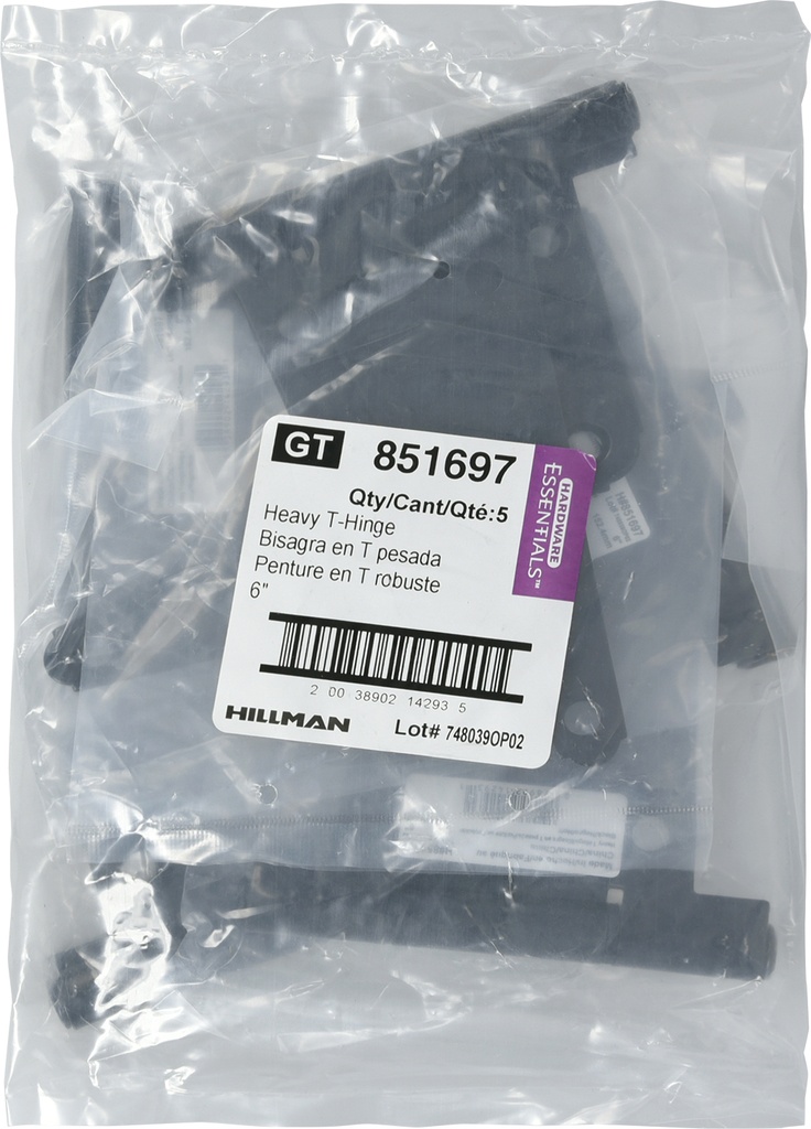 FG-HVY T-HNGE 4X4 6" BLK