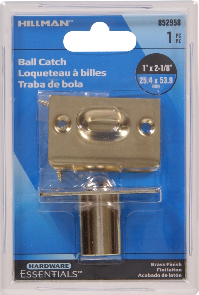 CD-BALL CATCH BRASS PL