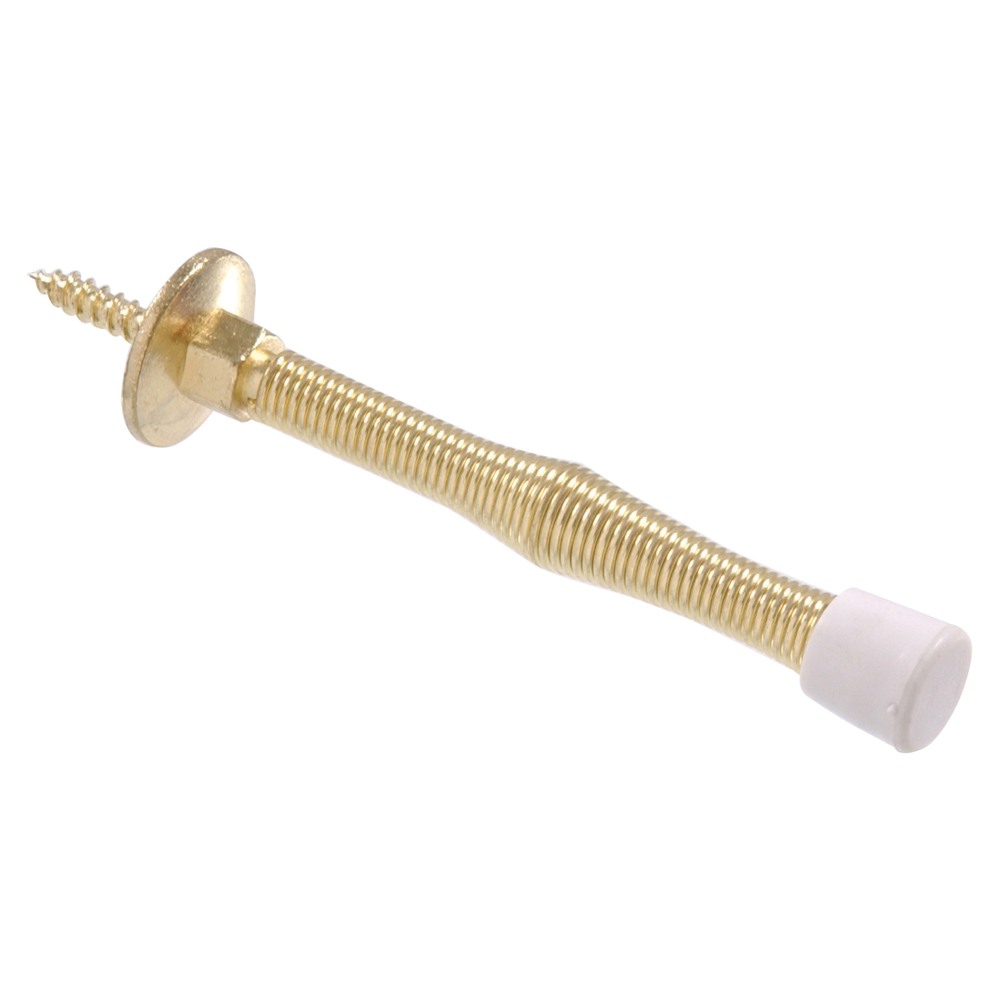PB-SPRG DOOR STOP 3"BRPL
