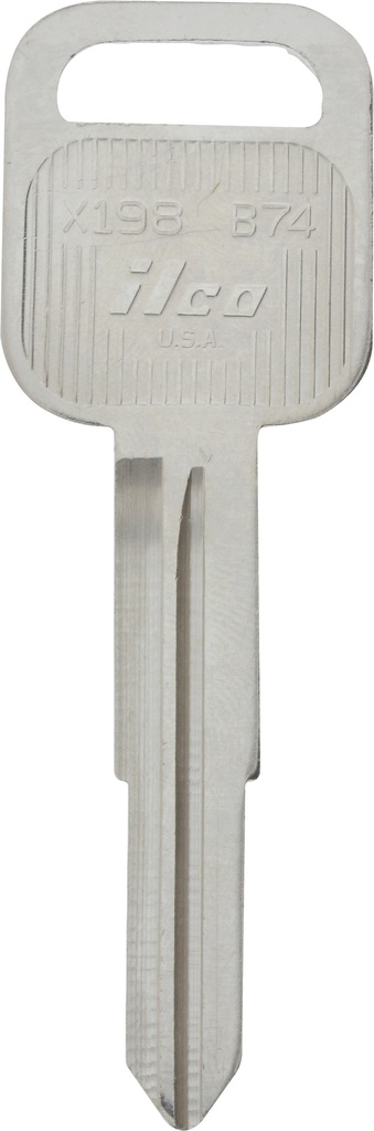 B-74 ISUZU KEY BLANK (D)